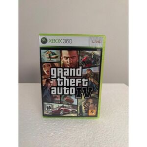 Grand Theft Auto IV Rockstar Games Xbox 360 Live Game